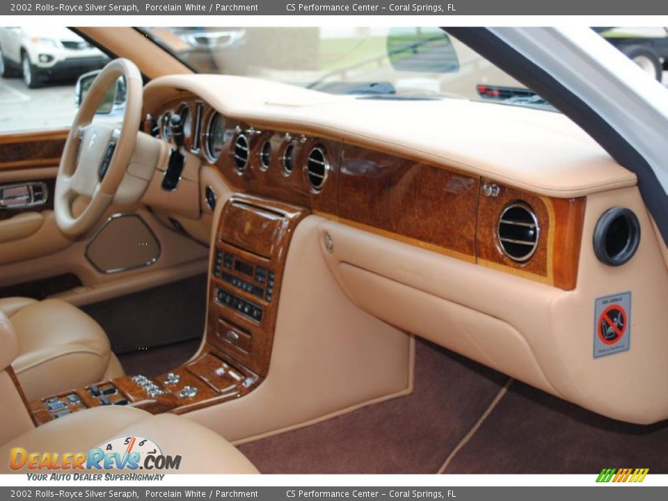 2002 Rolls-Royce Silver Seraph Porcelain White / Parchment Photo #25