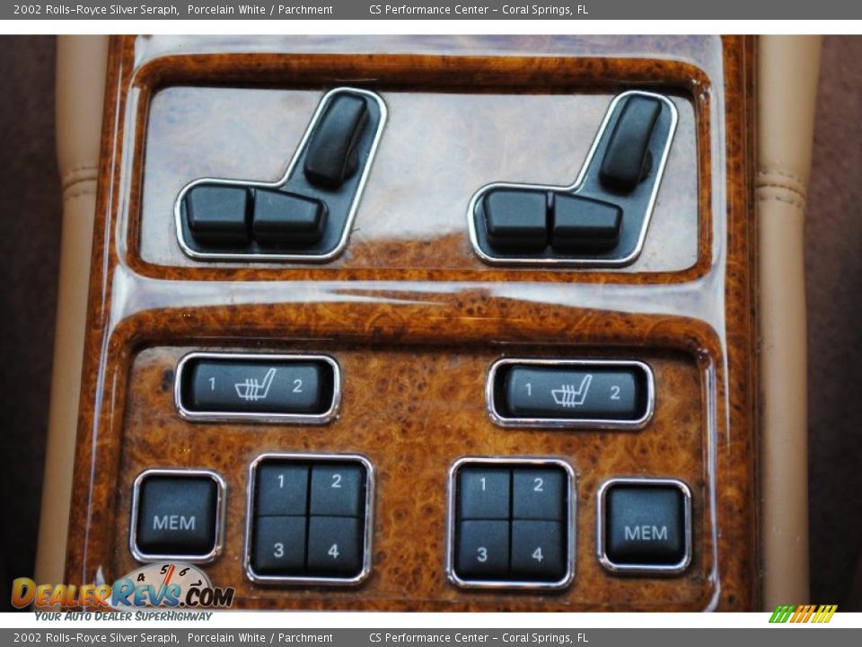 2002 Rolls-Royce Silver Seraph Porcelain White / Parchment Photo #28