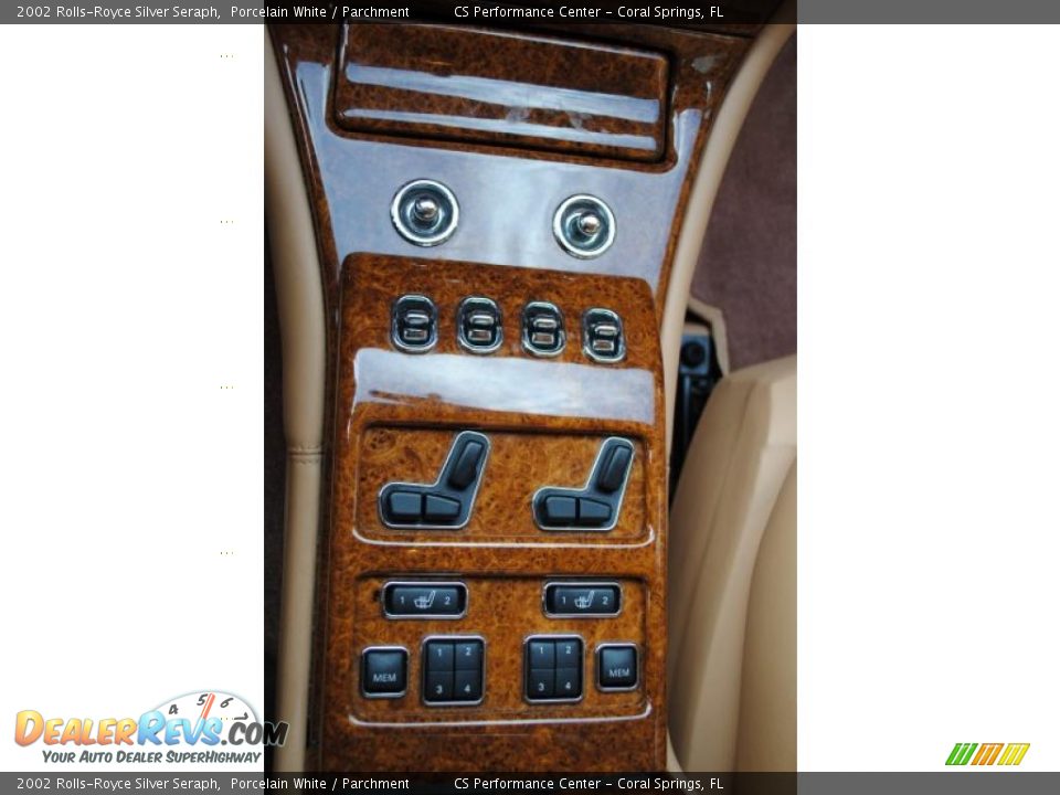 2002 Rolls-Royce Silver Seraph Porcelain White / Parchment Photo #32
