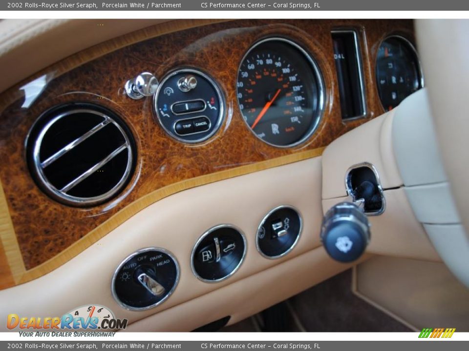 2002 Rolls-Royce Silver Seraph Porcelain White / Parchment Photo #33