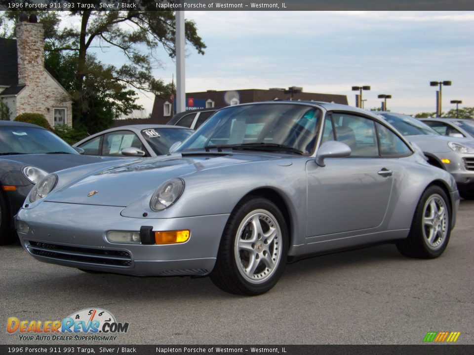 1996 Porsche 911 993 Targa Silver / Black Photo #1