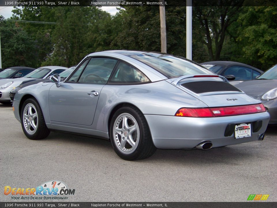 1996 Porsche 911 993 Targa Silver / Black Photo #3