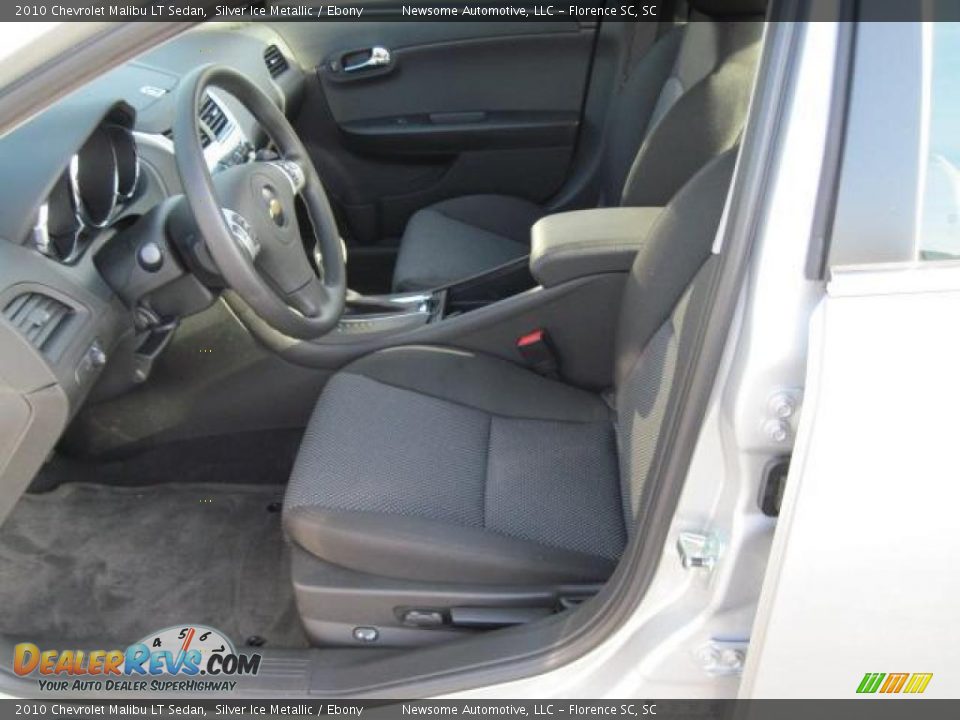 2010 Chevrolet Malibu LT Sedan Silver Ice Metallic / Ebony Photo #3
