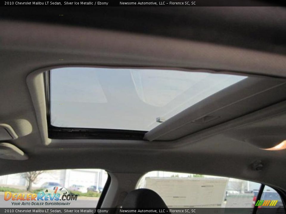 2010 Chevrolet Malibu LT Sedan Silver Ice Metallic / Ebony Photo #4