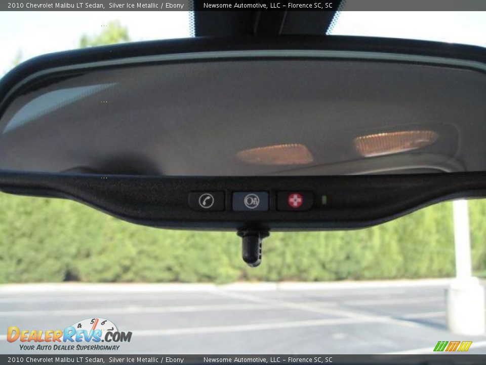 2010 Chevrolet Malibu LT Sedan Silver Ice Metallic / Ebony Photo #6