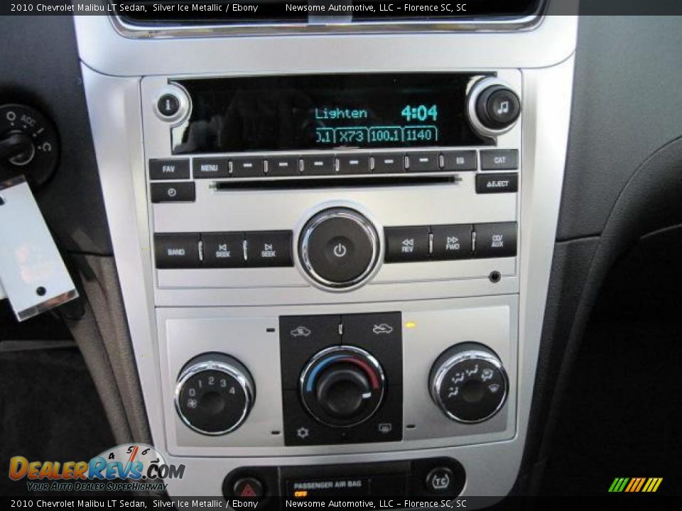 2010 Chevrolet Malibu LT Sedan Silver Ice Metallic / Ebony Photo #7