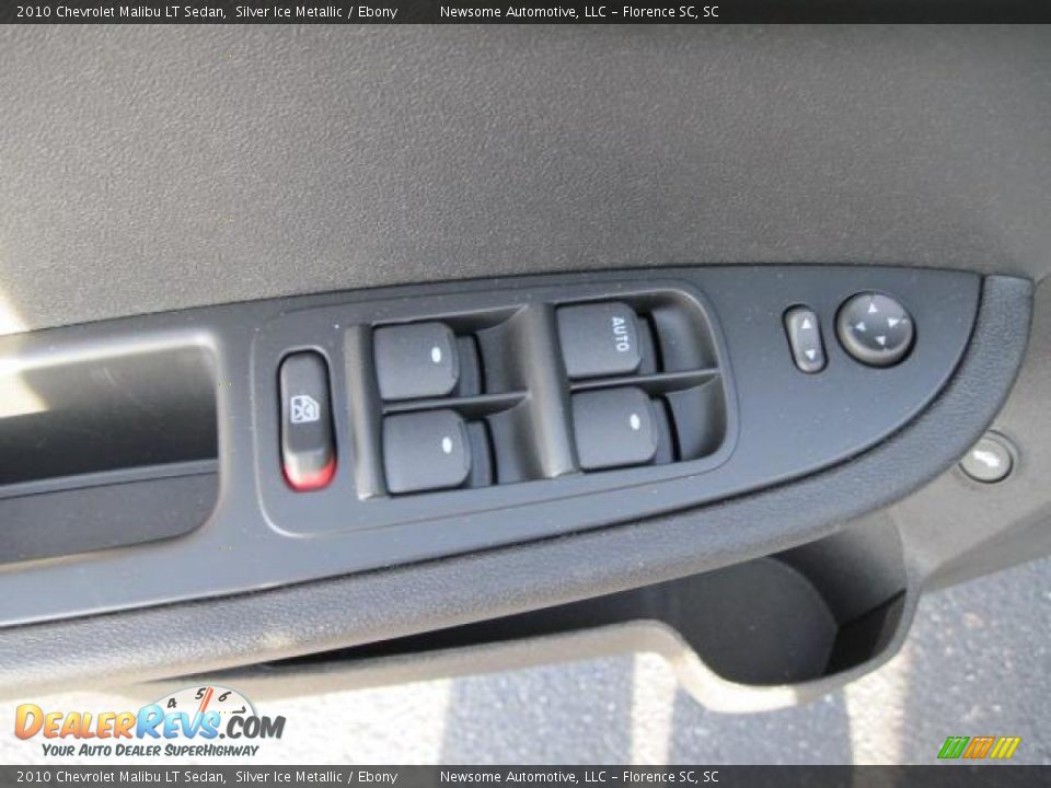 2010 Chevrolet Malibu LT Sedan Silver Ice Metallic / Ebony Photo #9