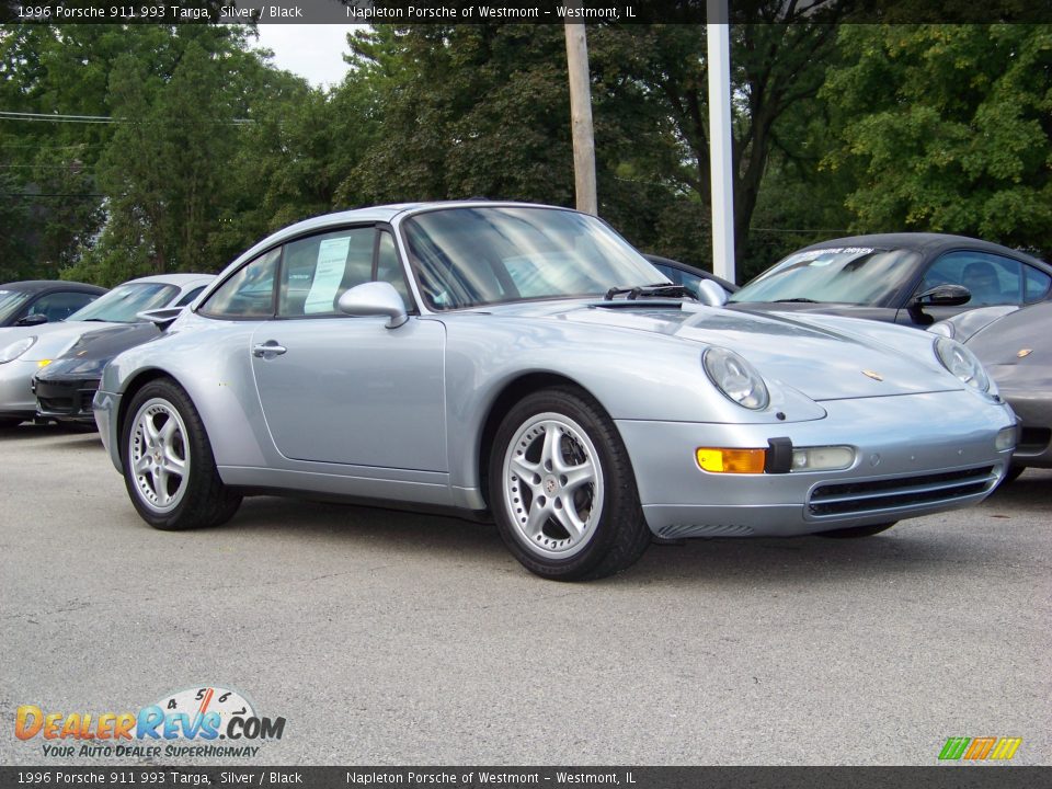 1996 Porsche 911 993 Targa Silver / Black Photo #4