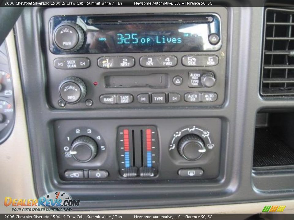2006 Chevrolet Silverado 1500 LS Crew Cab Summit White / Tan Photo #7