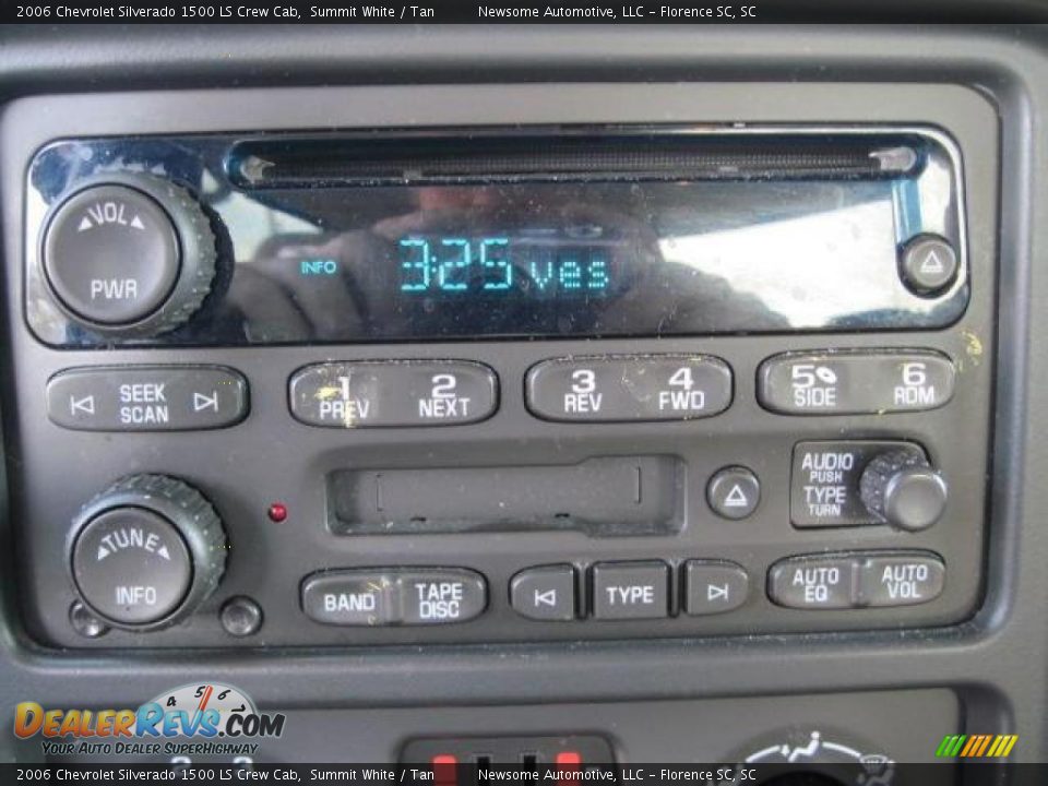 2006 Chevrolet Silverado 1500 LS Crew Cab Summit White / Tan Photo #8