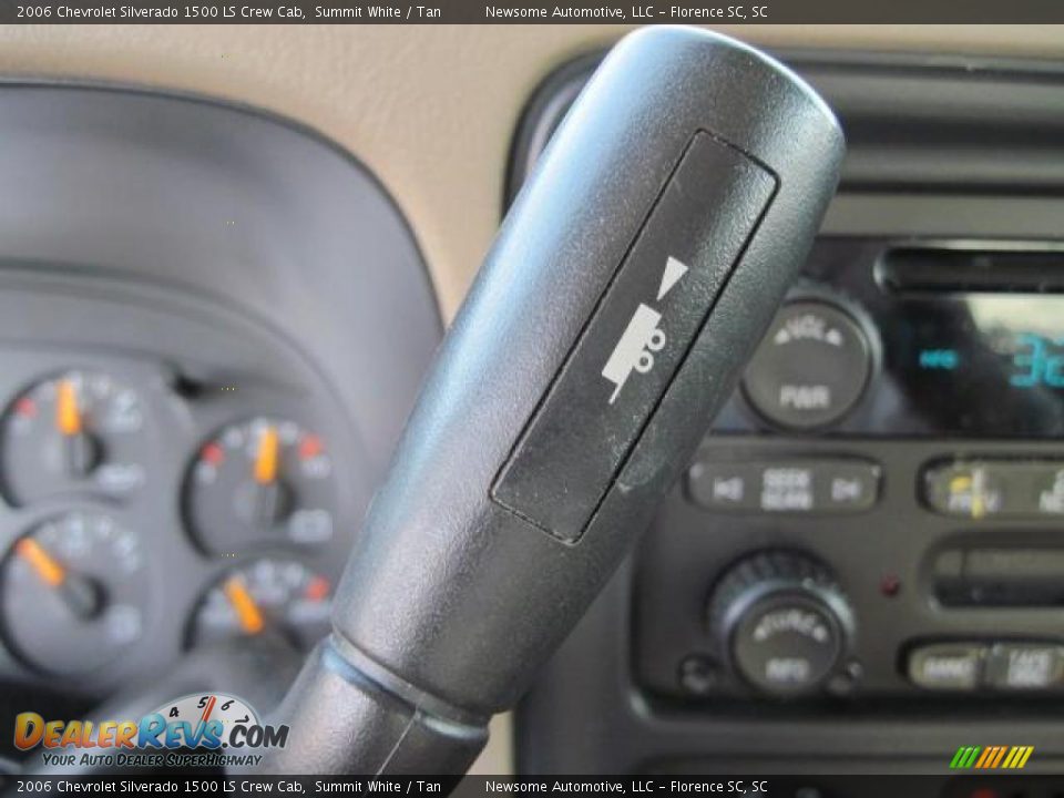 2006 Chevrolet Silverado 1500 LS Crew Cab Summit White / Tan Photo #10