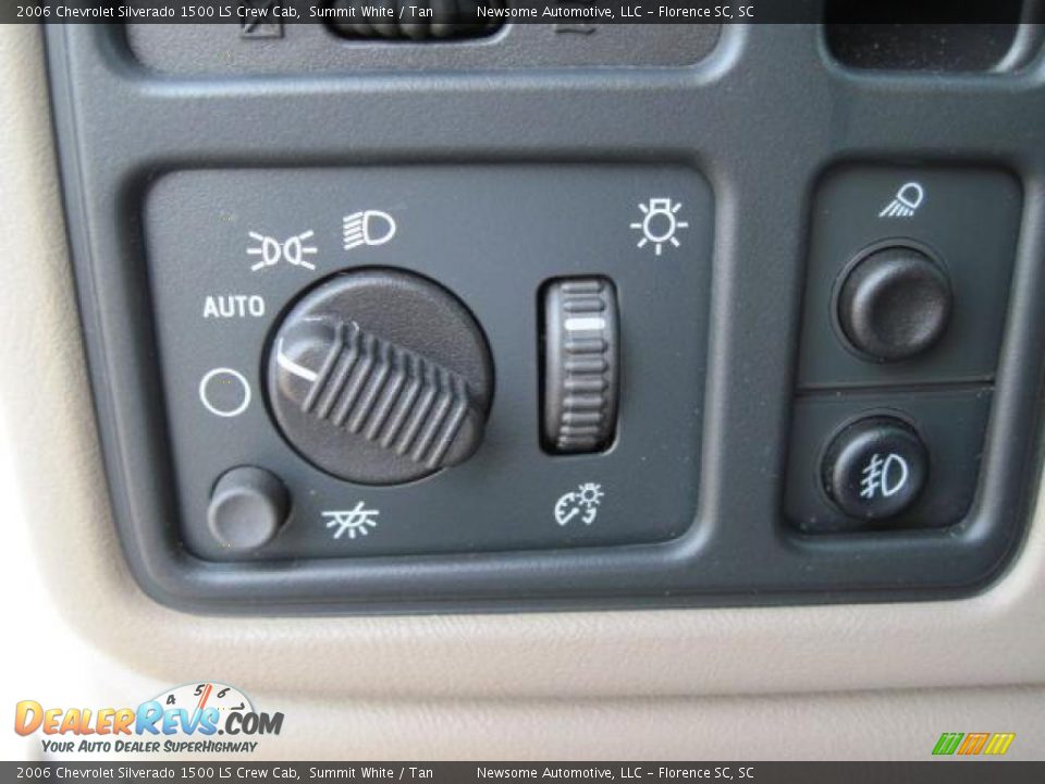 2006 Chevrolet Silverado 1500 LS Crew Cab Summit White / Tan Photo #12