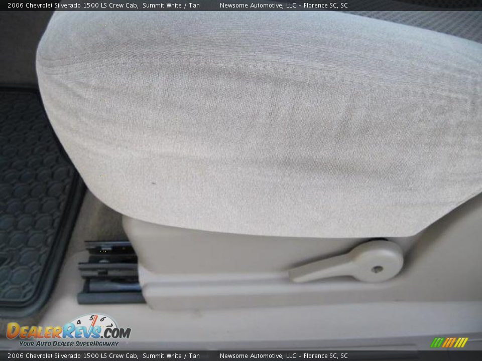 2006 Chevrolet Silverado 1500 LS Crew Cab Summit White / Tan Photo #14