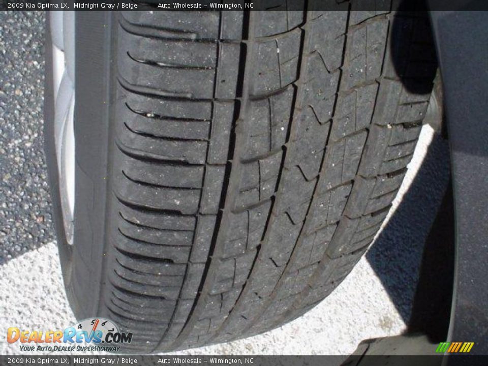 2009 Kia Optima LX Midnight Gray / Beige Photo #5