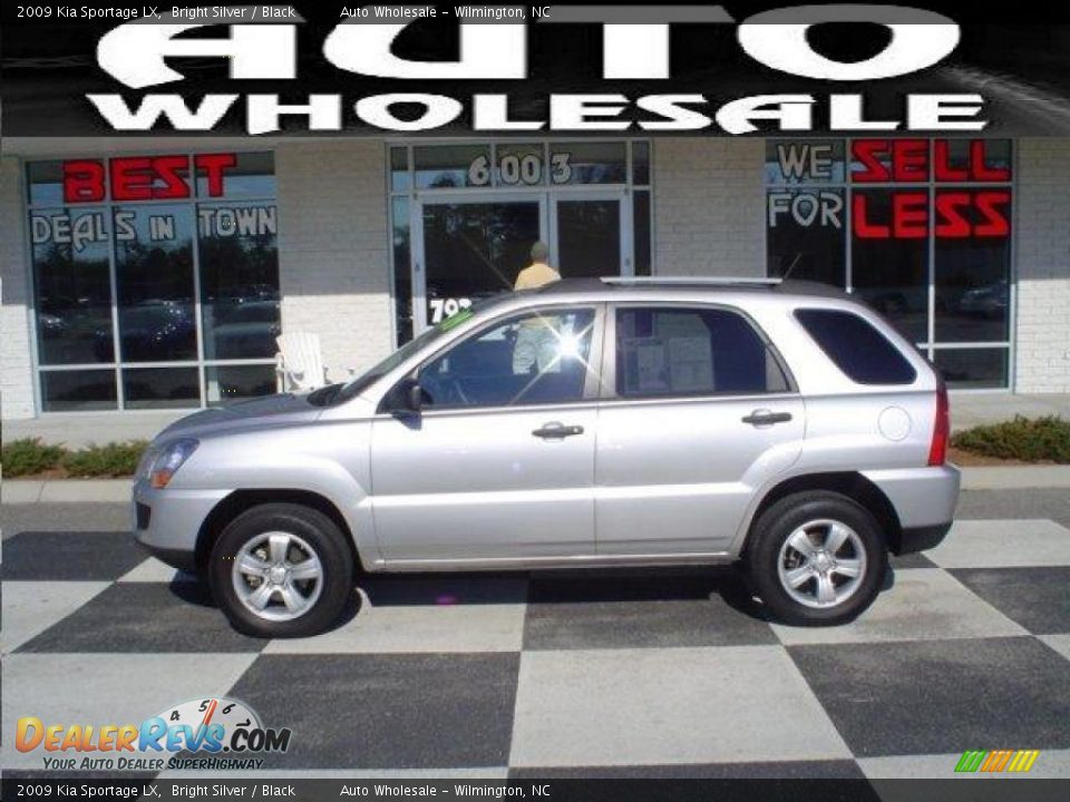 2009 Kia Sportage LX Bright Silver / Black Photo #1