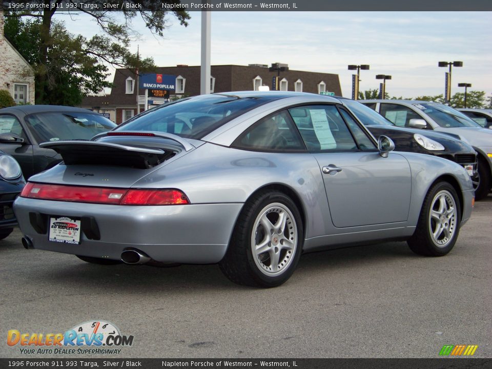 1996 Porsche 911 993 Targa Silver / Black Photo #6