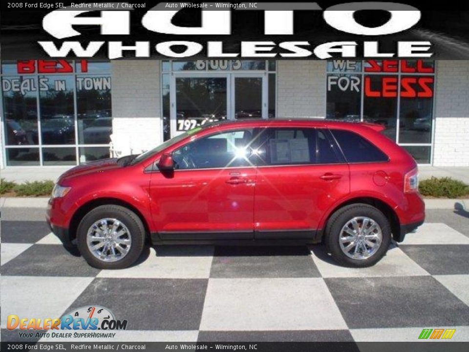 2008 Ford Edge SEL Redfire Metallic / Charcoal Photo #1