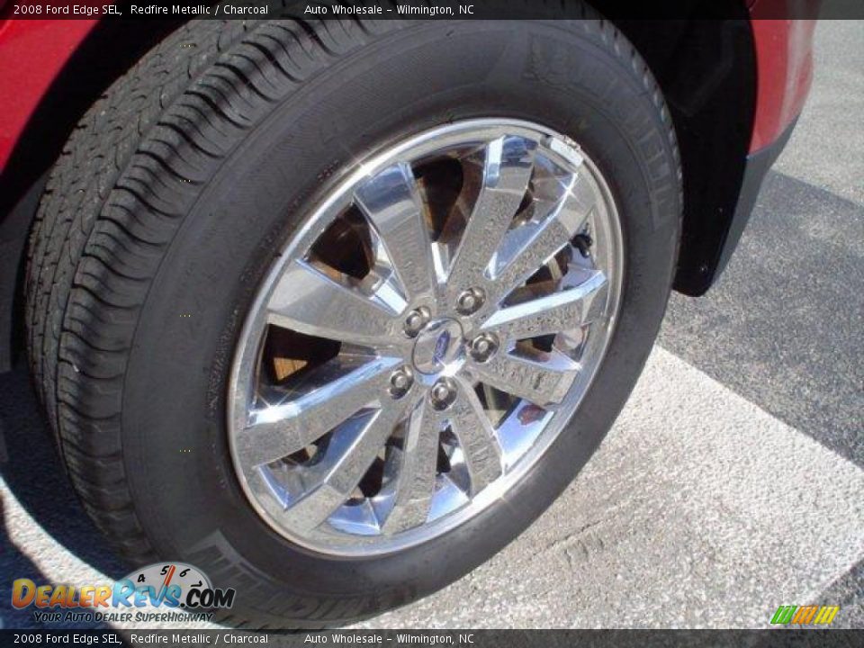 2008 Ford Edge SEL Redfire Metallic / Charcoal Photo #4