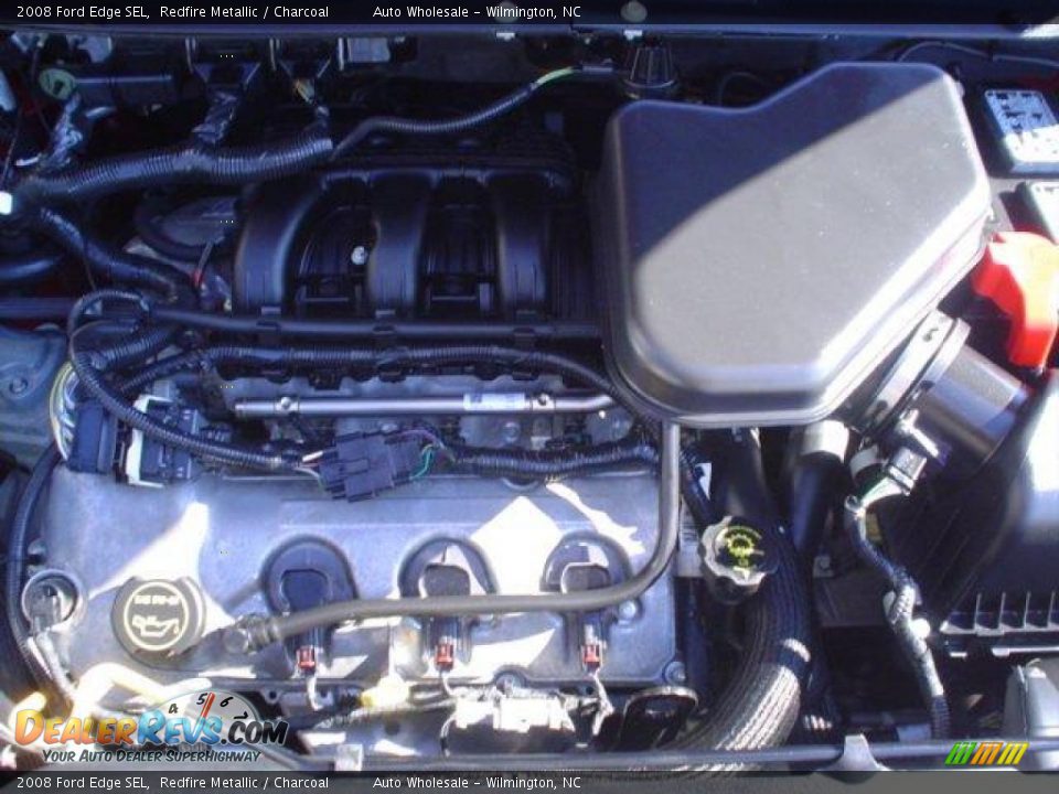 2008 Ford Edge SEL Redfire Metallic / Charcoal Photo #6
