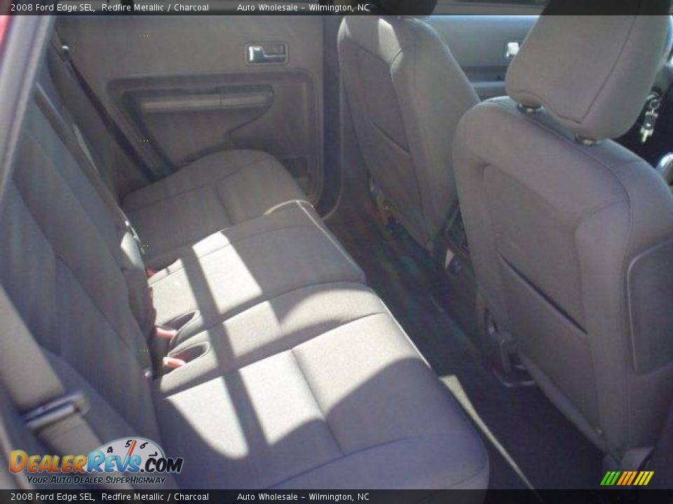 2008 Ford Edge SEL Redfire Metallic / Charcoal Photo #7