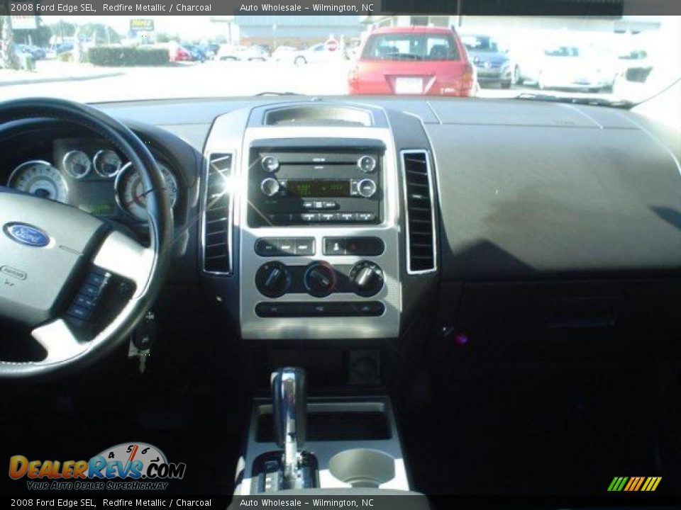 2008 Ford Edge SEL Redfire Metallic / Charcoal Photo #8