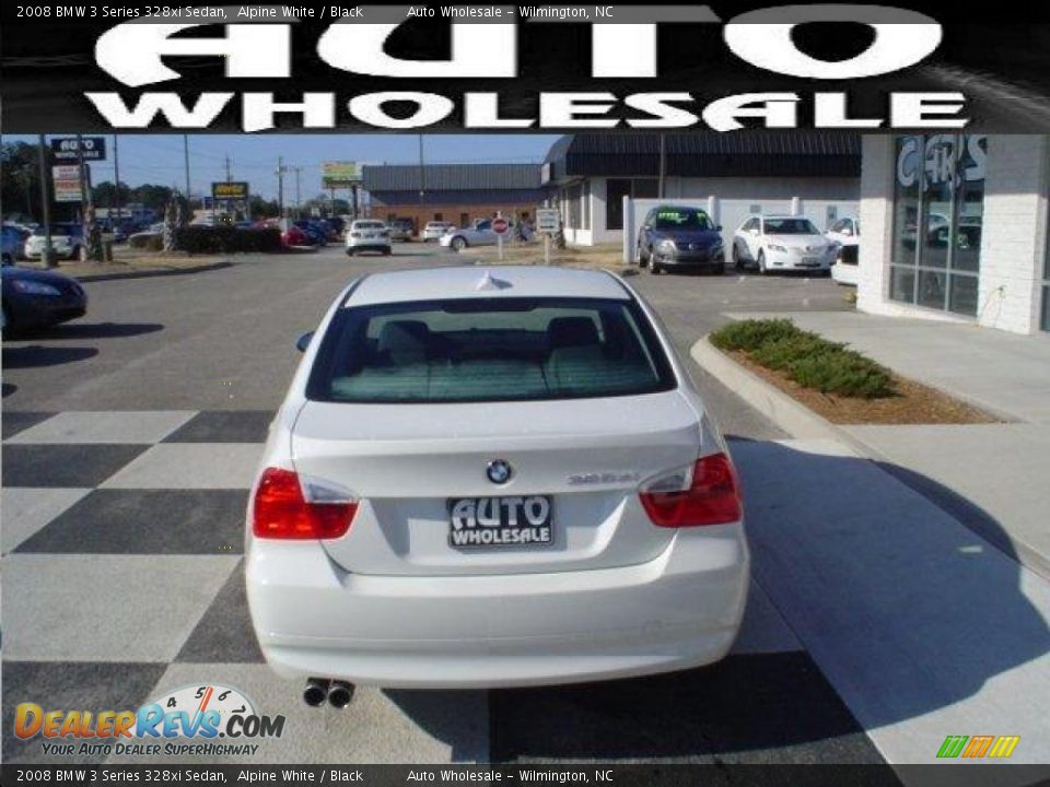 2008 BMW 3 Series 328xi Sedan Alpine White / Black Photo #3