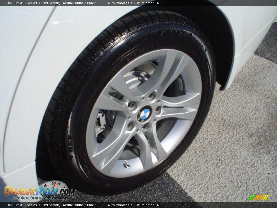 2008 BMW 3 Series 328xi Sedan Alpine White / Black Photo #4