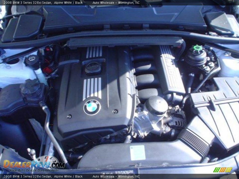 2008 BMW 3 Series 328xi Sedan Alpine White / Black Photo #6
