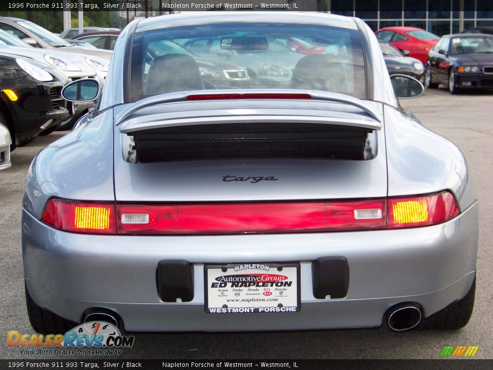 1996 Porsche 911 993 Targa Silver / Black Photo #8