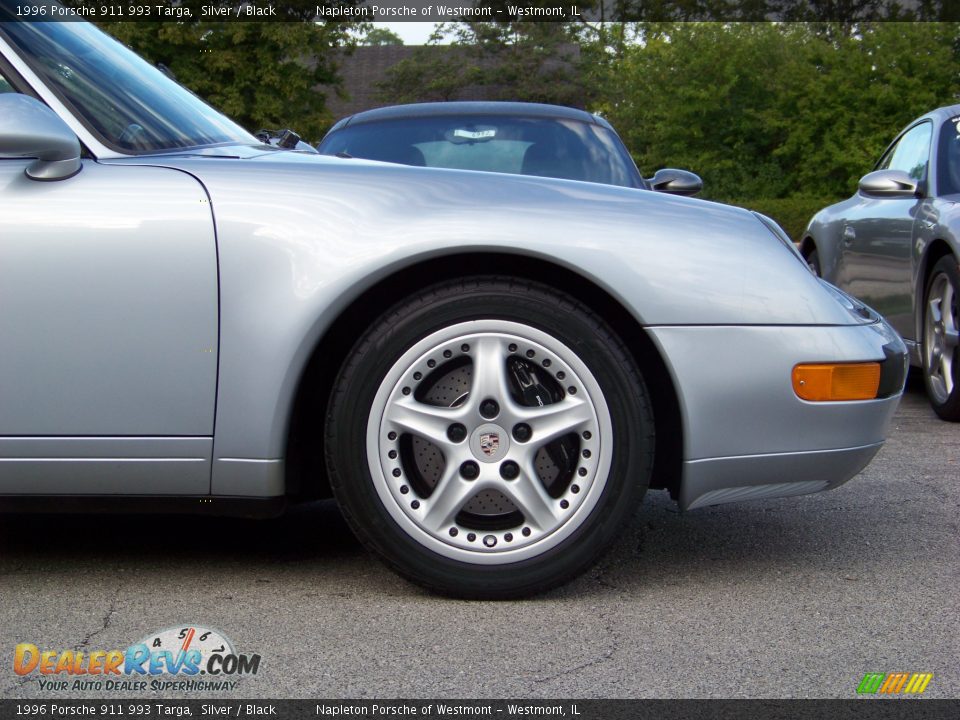 1996 Porsche 911 993 Targa Silver / Black Photo #9