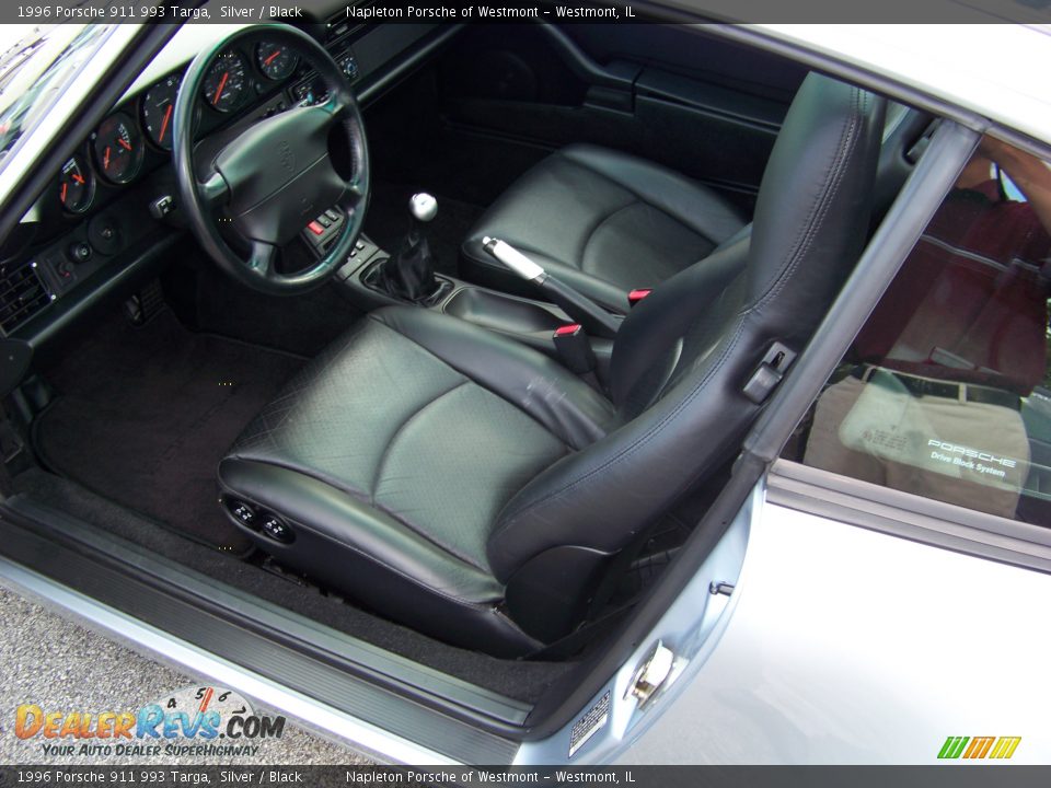 1996 Porsche 911 993 Targa Silver / Black Photo #11