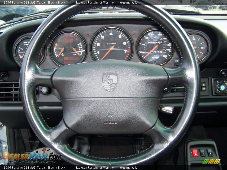 1996 Porsche 911 993 Targa Silver / Black Photo #14