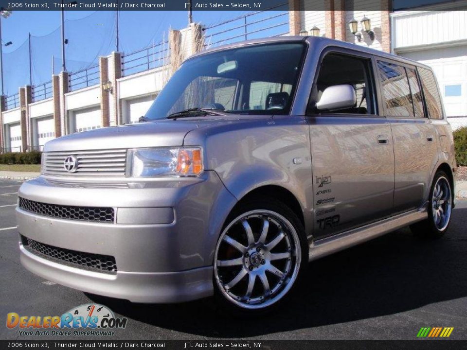 2006 Scion xB Thunder Cloud Metallic / Dark Charcoal Photo #1