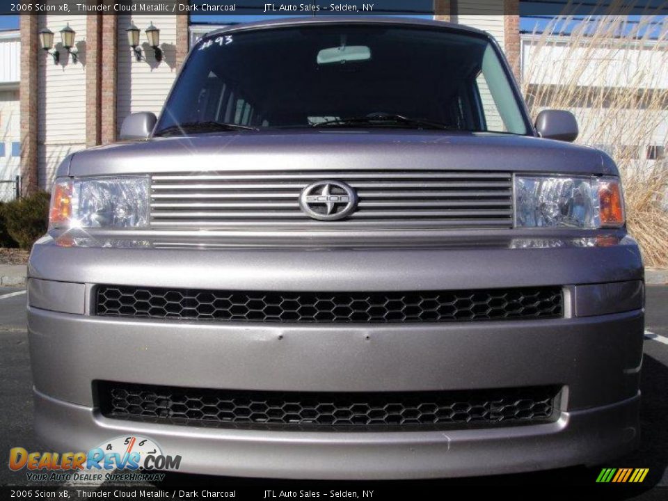 2006 Scion xB Thunder Cloud Metallic / Dark Charcoal Photo #2