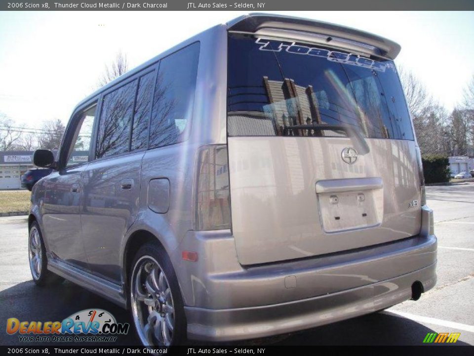 2006 Scion xB Thunder Cloud Metallic / Dark Charcoal Photo #4