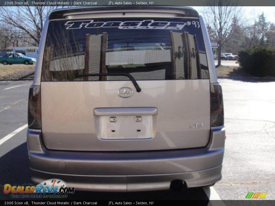 2006 Scion xB Thunder Cloud Metallic / Dark Charcoal Photo #5