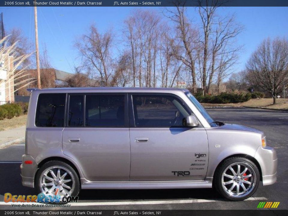 2006 Scion xB Thunder Cloud Metallic / Dark Charcoal Photo #7