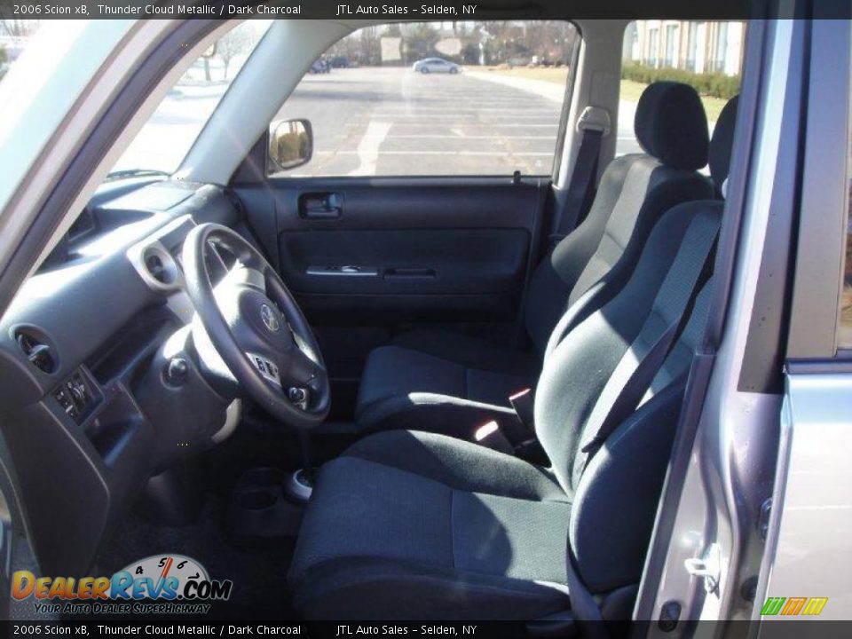 2006 Scion xB Thunder Cloud Metallic / Dark Charcoal Photo #11