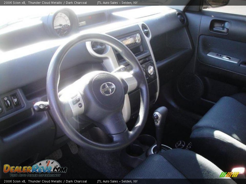 2006 Scion xB Thunder Cloud Metallic / Dark Charcoal Photo #12