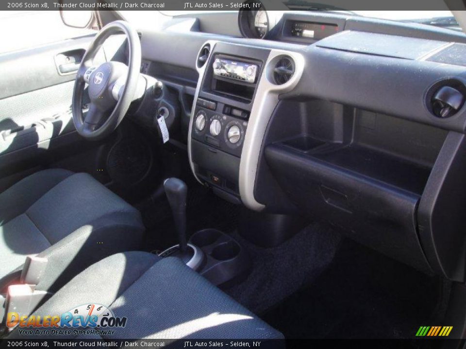 2006 Scion xB Thunder Cloud Metallic / Dark Charcoal Photo #14