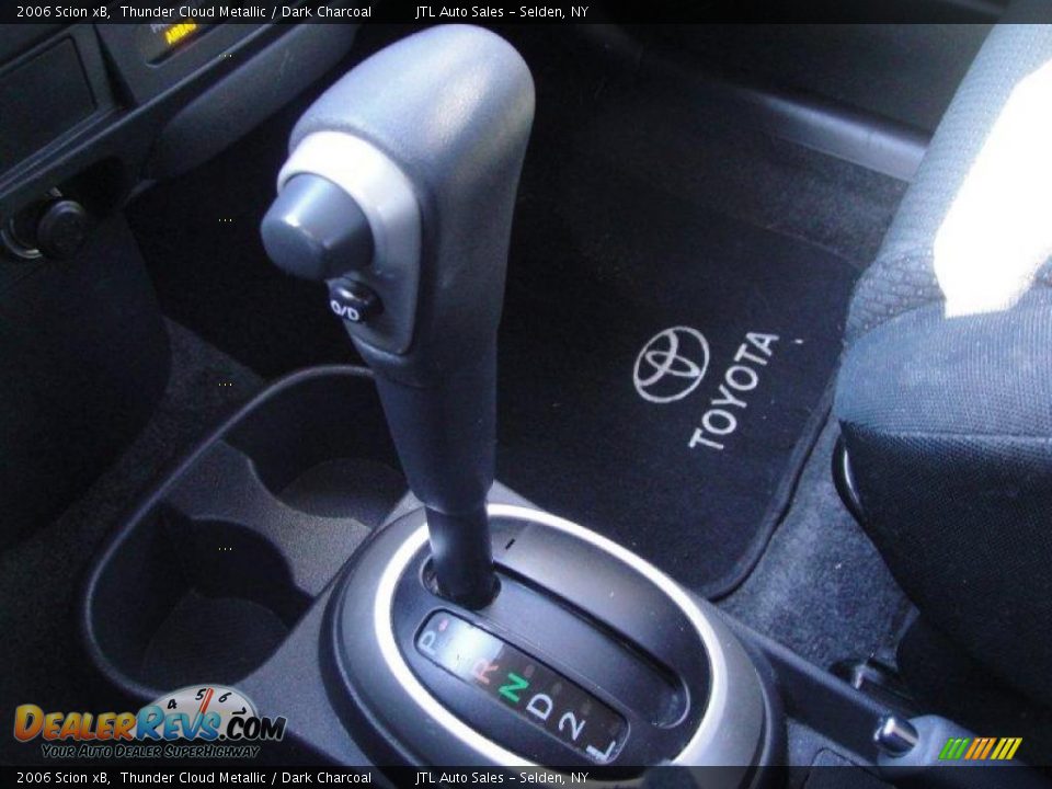 2006 Scion xB Thunder Cloud Metallic / Dark Charcoal Photo #16