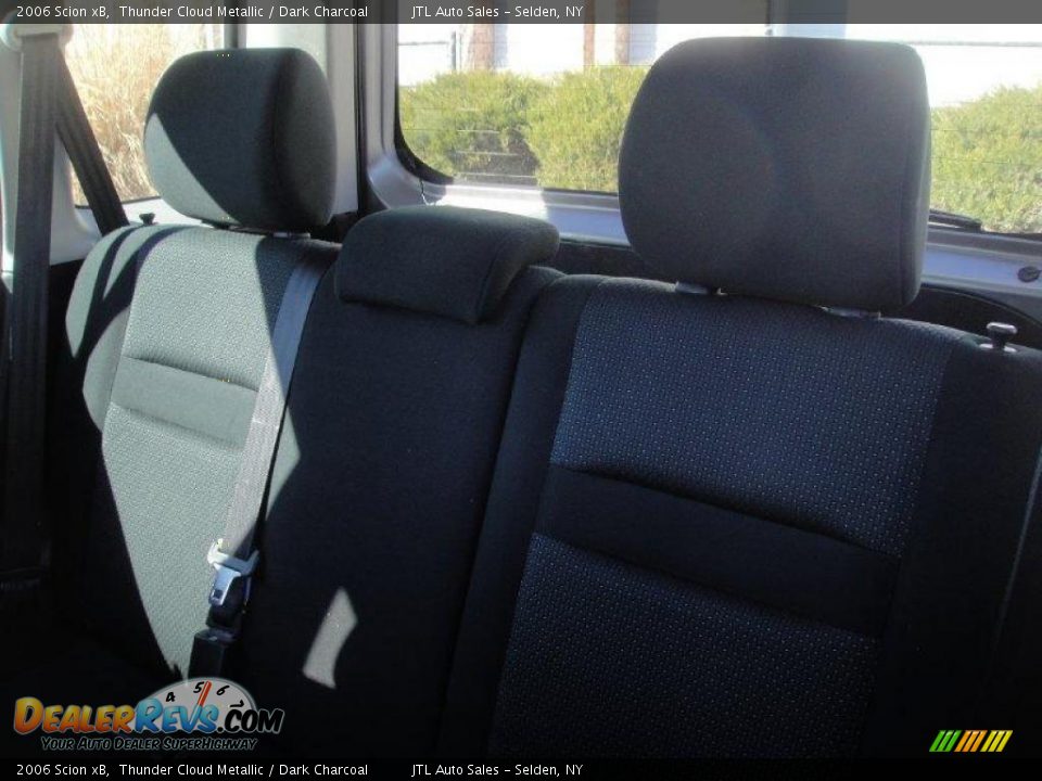 2006 Scion xB Thunder Cloud Metallic / Dark Charcoal Photo #17