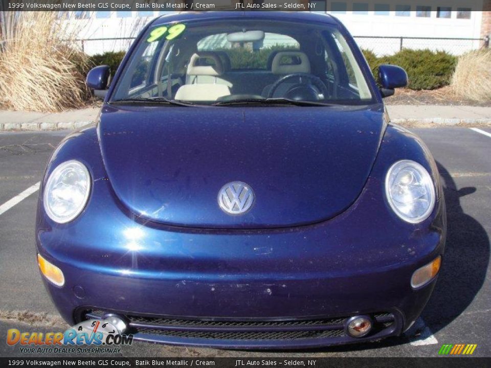 1999 Volkswagen New Beetle GLS Coupe Batik Blue Metallic / Cream Photo #2