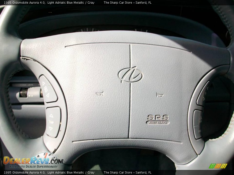 1995 Oldsmobile Aurora 4.0 Light Adriatic Blue Metallic / Gray Photo #12