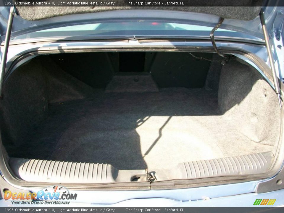 1995 Oldsmobile Aurora 4.0 Light Adriatic Blue Metallic / Gray Photo #21