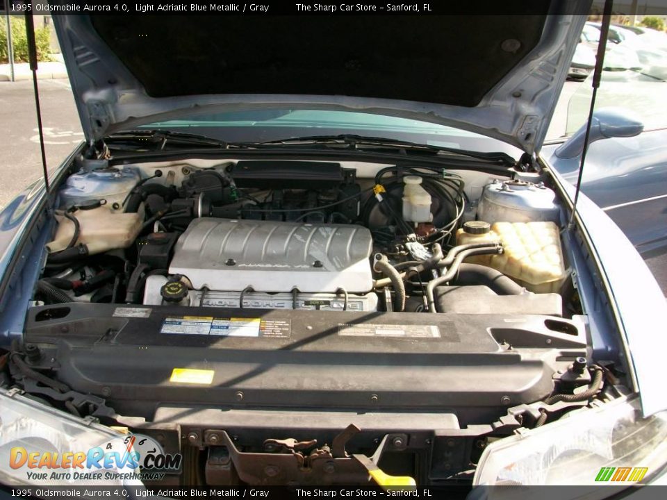 1995 Oldsmobile Aurora 4.0 Light Adriatic Blue Metallic / Gray Photo #23