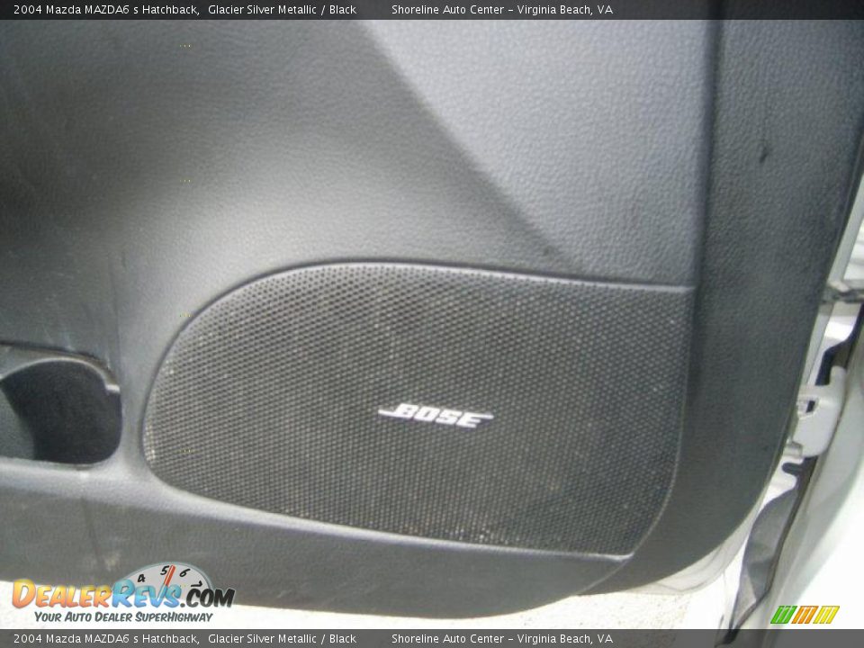 2004 Mazda MAZDA6 s Hatchback Glacier Silver Metallic / Black Photo #18