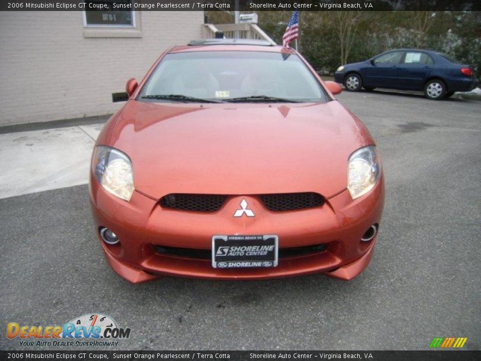 2006 Mitsubishi Eclipse GT Coupe Sunset Orange Pearlescent / Terra Cotta Photo #1