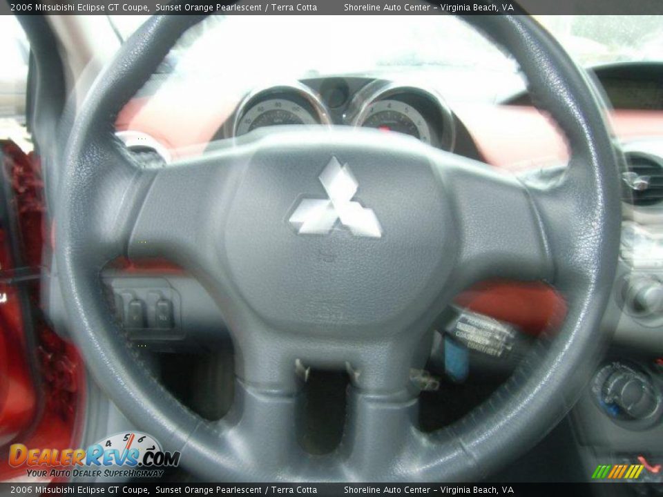 2006 Mitsubishi Eclipse GT Coupe Sunset Orange Pearlescent / Terra Cotta Photo #18