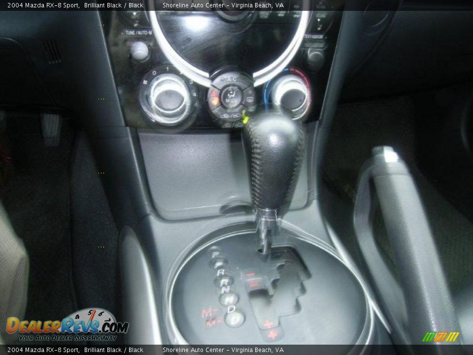 2004 Mazda RX-8 Sport Brilliant Black / Black Photo #21
